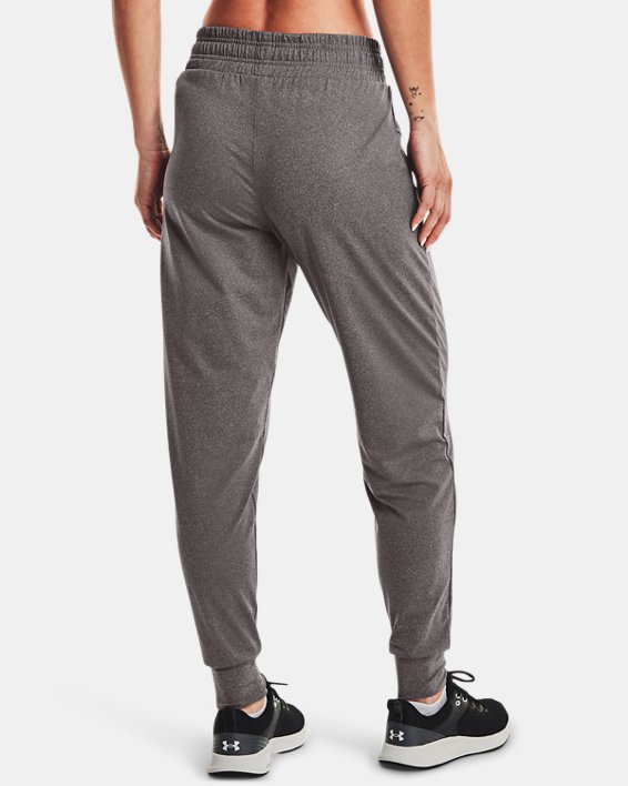 Women's HeatGear® Pants, Gray, pdpMainDesktop image number 1